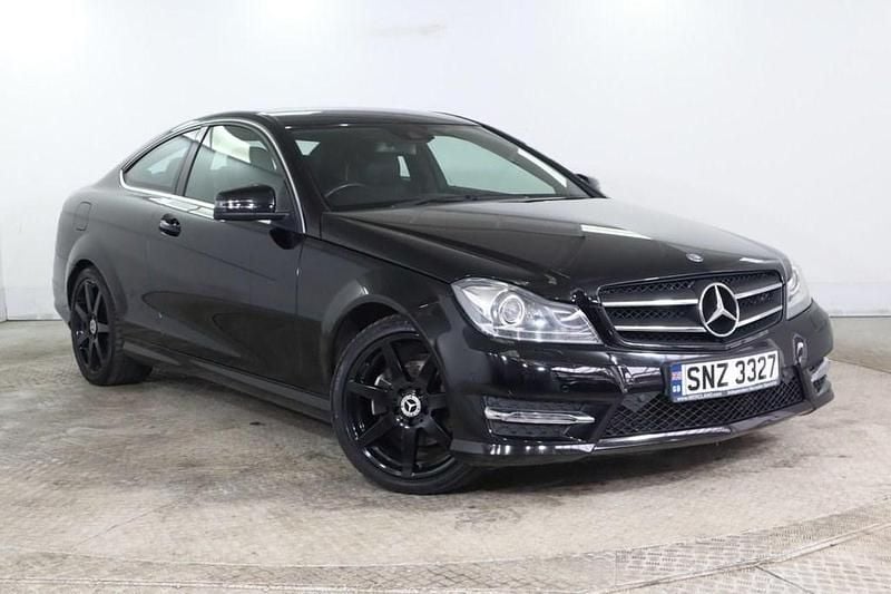 Black Used 2012 Mercedes C220 AMG Coupe | £5,775 (Fair price) - Image 1/4