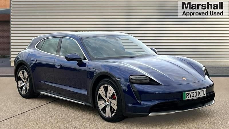 Blue Used 2023 Porsche Taycan Cross Turismo Sedan | £54,995 (Super price) - Image 1/4