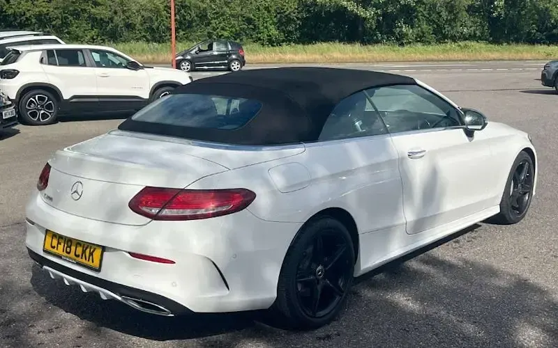 Used Mercedes C200 AMG line 184 HP (135 kW) 2018 Cabriolet