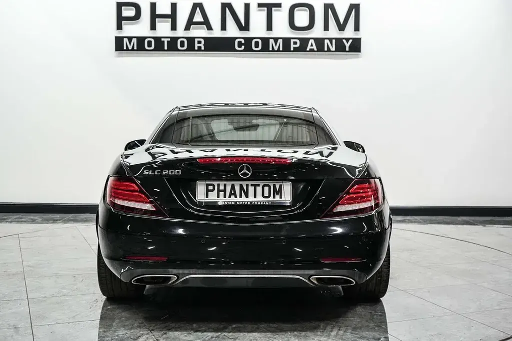 Used Mercedes SLC200 184 HP (135 kW) 2017 Black Cabriolet