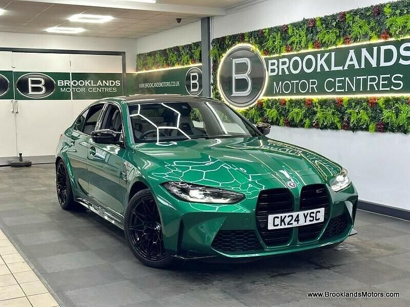 Green Used 2024 BMW M3 Competition Edition Sedan | £66,985 (Fair price) - Image 1/3