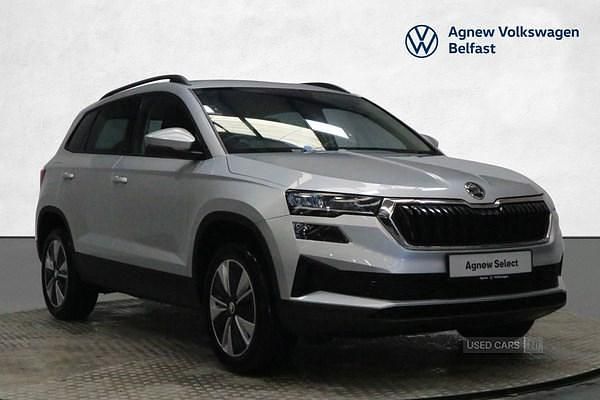Silver Used 2023 Skoda Karoq SE Drive SUV | £16,950 (Good price) - Image 1/4