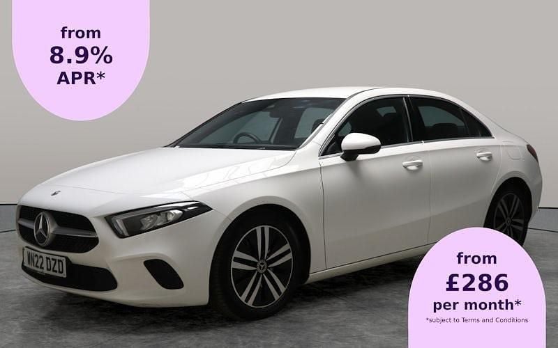 White Used 2022 Mercedes A180 Sedan | £19,122 (Good price) - Image 1/2