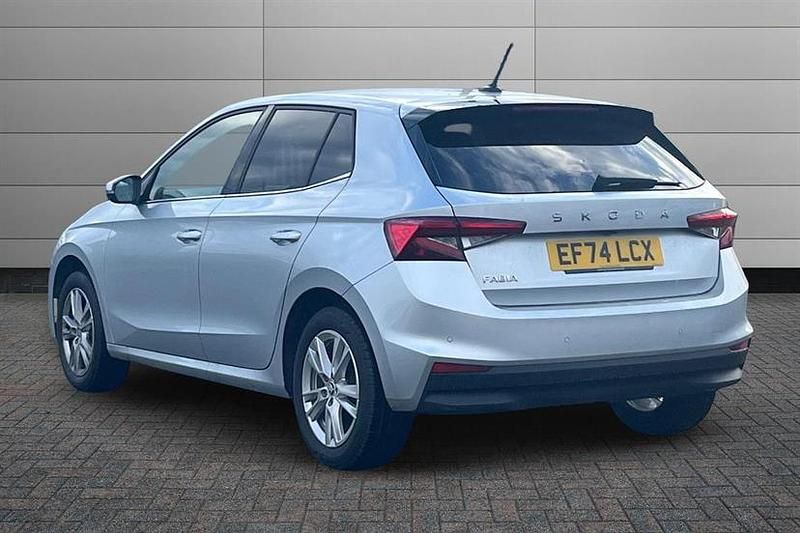 Used Skoda Fabia SE L 116 HP (85 kW) 2024 Brilliant silver Hatchback