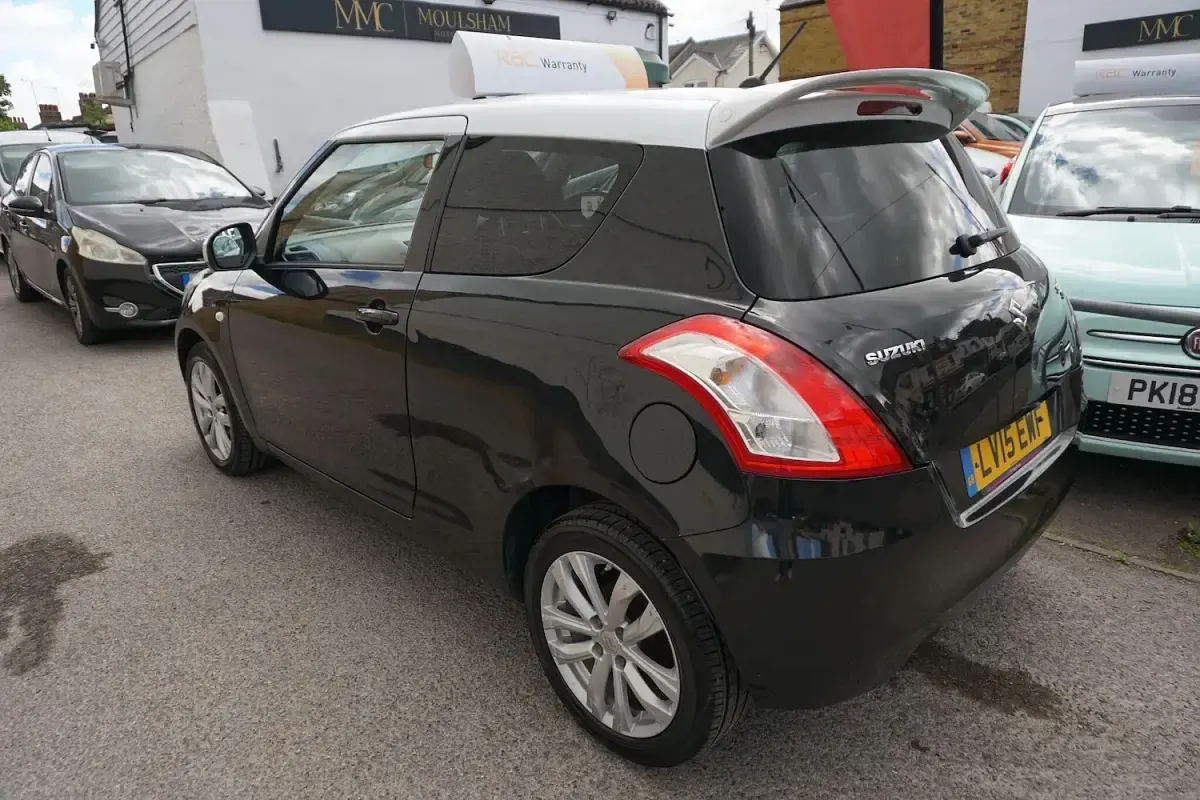 Used Suzuki Swift SZ-L 2015 Black/white Hatchback
