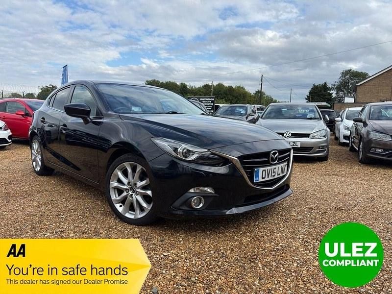 Black Used 2015 Mazda 3 Inclusive Hatchback | £4,999 (Good price) - Image 1/4