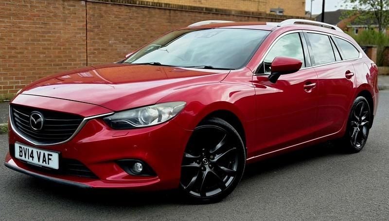 Usado Mazda 6 Inclusive 2014 Vermelho Carrinha
