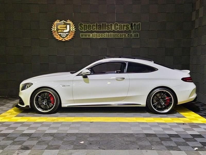 Used Mercedes C63 AMG Premium Plus 510 HP (375 kW) 2021 White Coupe