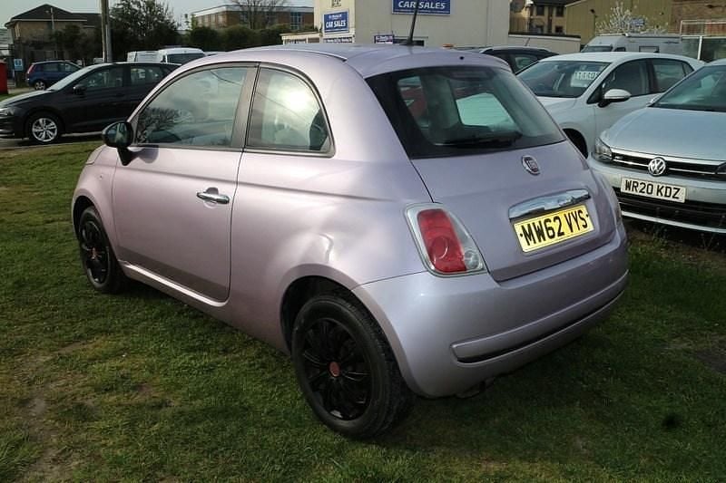 Used Fiat 500 Pop 69 HP (50 kW) 2013 Pink Hatchback