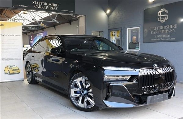 Black Used 2023 BMW i7 M Sport Sedan | £94,990 - Image 1/1