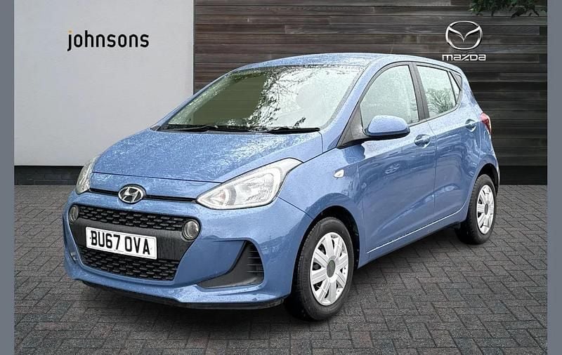 Used Hyundai i10 SE 87 HP (63 kW) 2017 Blue Hatchback