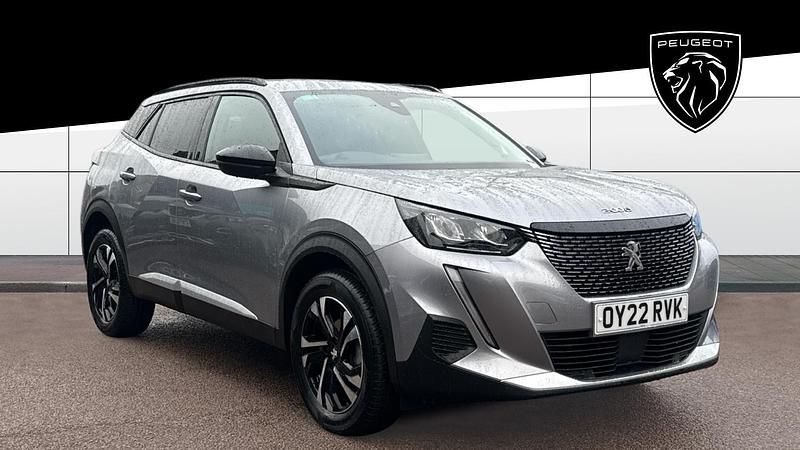 Grey Used 2022 Peugeot 2008 Allure Premium SUV | £13,336 (Fair price) - Image 1/3