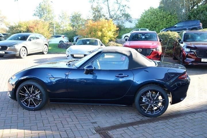 New Mazda MX5 Exclusive-Line 184 HP (135 kW) 2025 Blue Cabriolet