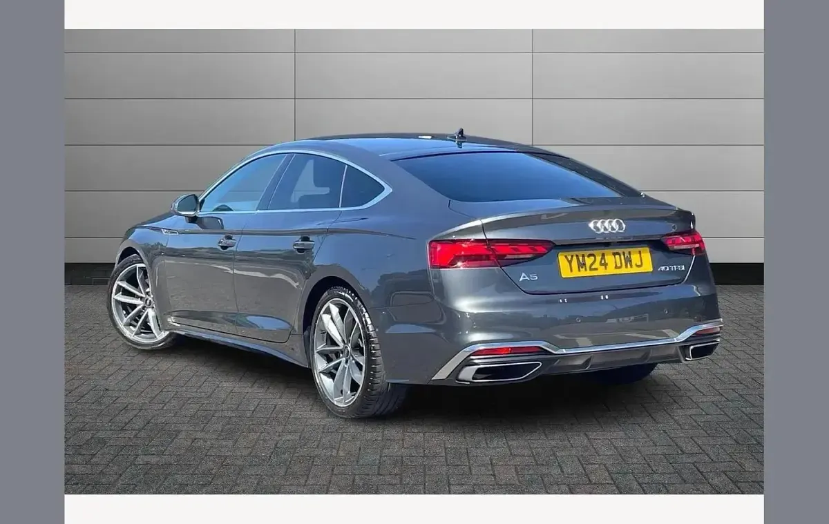 Used Audi A5 S-Line 200 HP (147 kW) 2024 Grey Hatchback