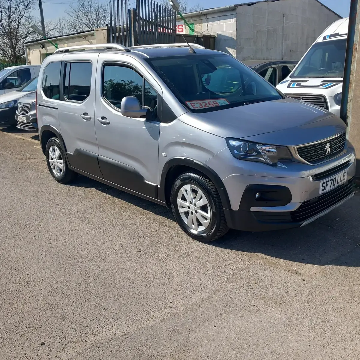 Used Peugeot Rifter Allure 2020 Grey MPV