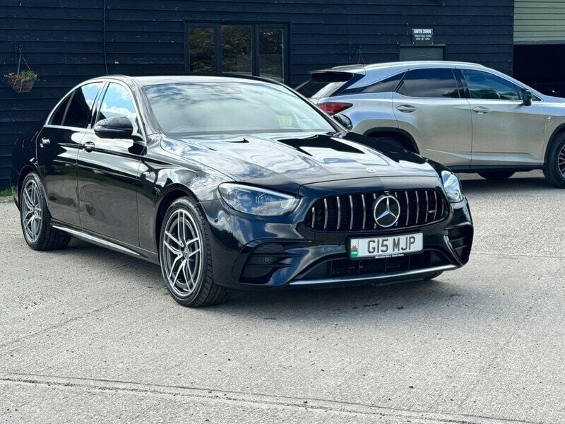 Black Used 2021 Mercedes E53 AMG Premium Sedan | £40,995 (Good price) - Image 1/4