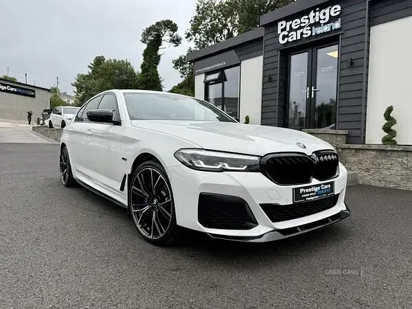 Used BMW 530e M Sport 2022 White Sedan
