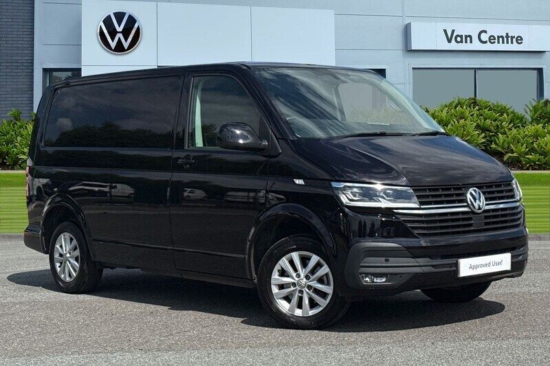 Black Used 2024 VW T6.1 Highline Van | £25,991 (Fair price) - Image 1/4