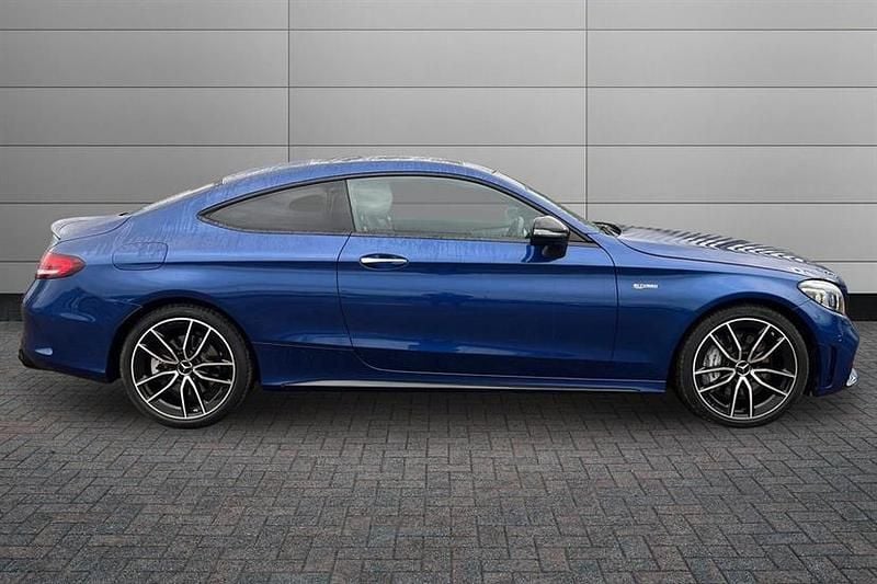 Used Mercedes C43 AMG Premium Plus 390 HP (286 kW) 2022 Spectral blue Coupe