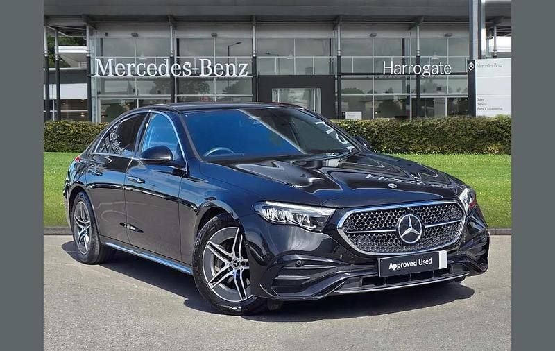 Used Mercedes E200 AMG line 201 HP (147 kW) 2024 Black Sedan