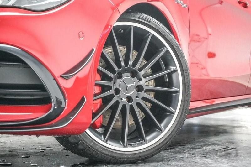 Used Mercedes CLA45 AMG 2017 Red Sedan