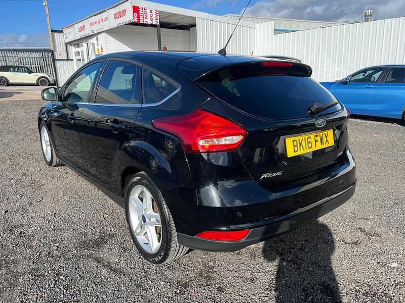 Used Ford Focus Titanium 2016 Black Hatchback