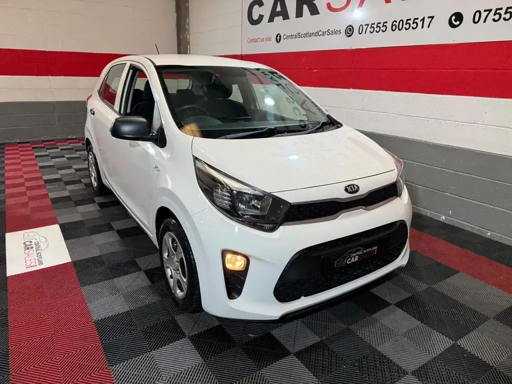 Used Kia Picanto 66 HP (48 kW) 2019 White Hatchback