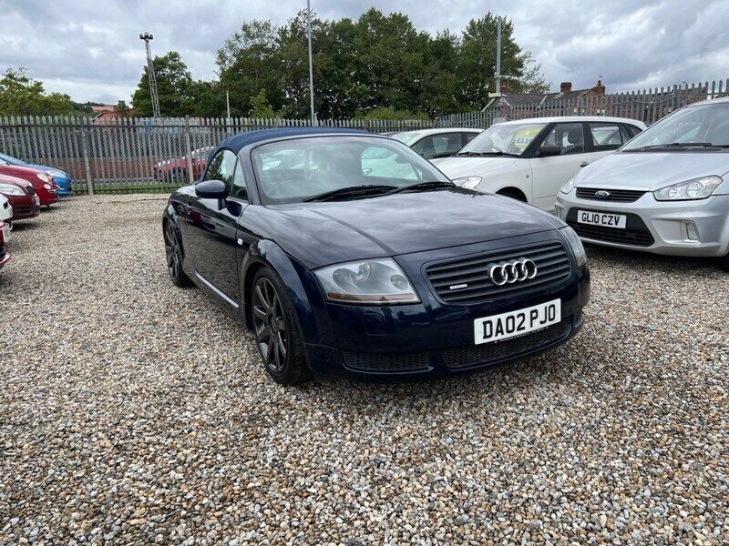 Used Audi TT 2002 Blue Cabriolet