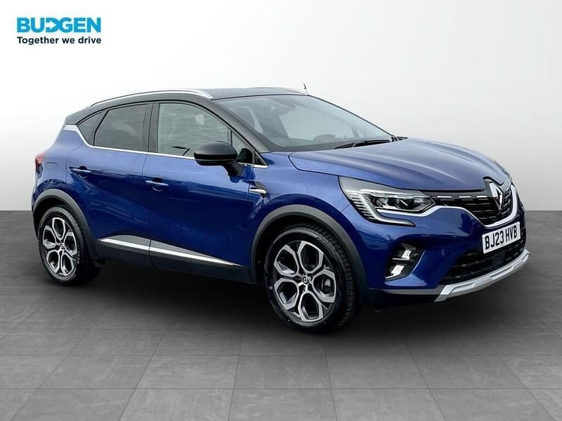 Blue/black Used 2023 Renault Captur Techno SUV | £15,900 (Good price) - Image 1/4