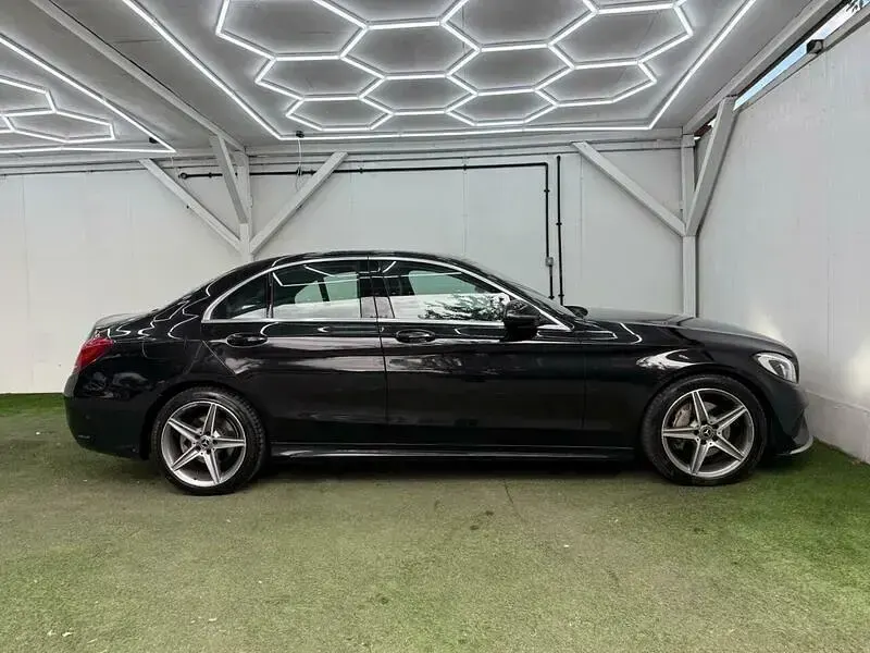 Used Mercedes C200 AMG line 2019 Black Sedan