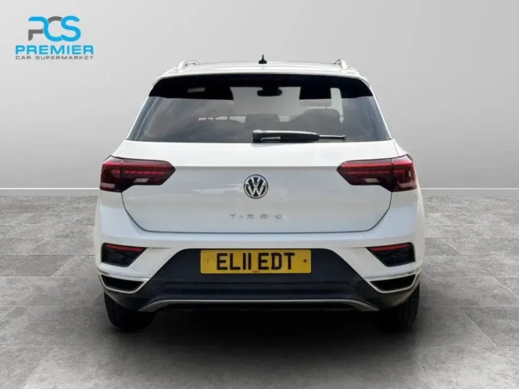 Used VW T-Roc SEL 115 HP (84 kW) 2019 White SUV