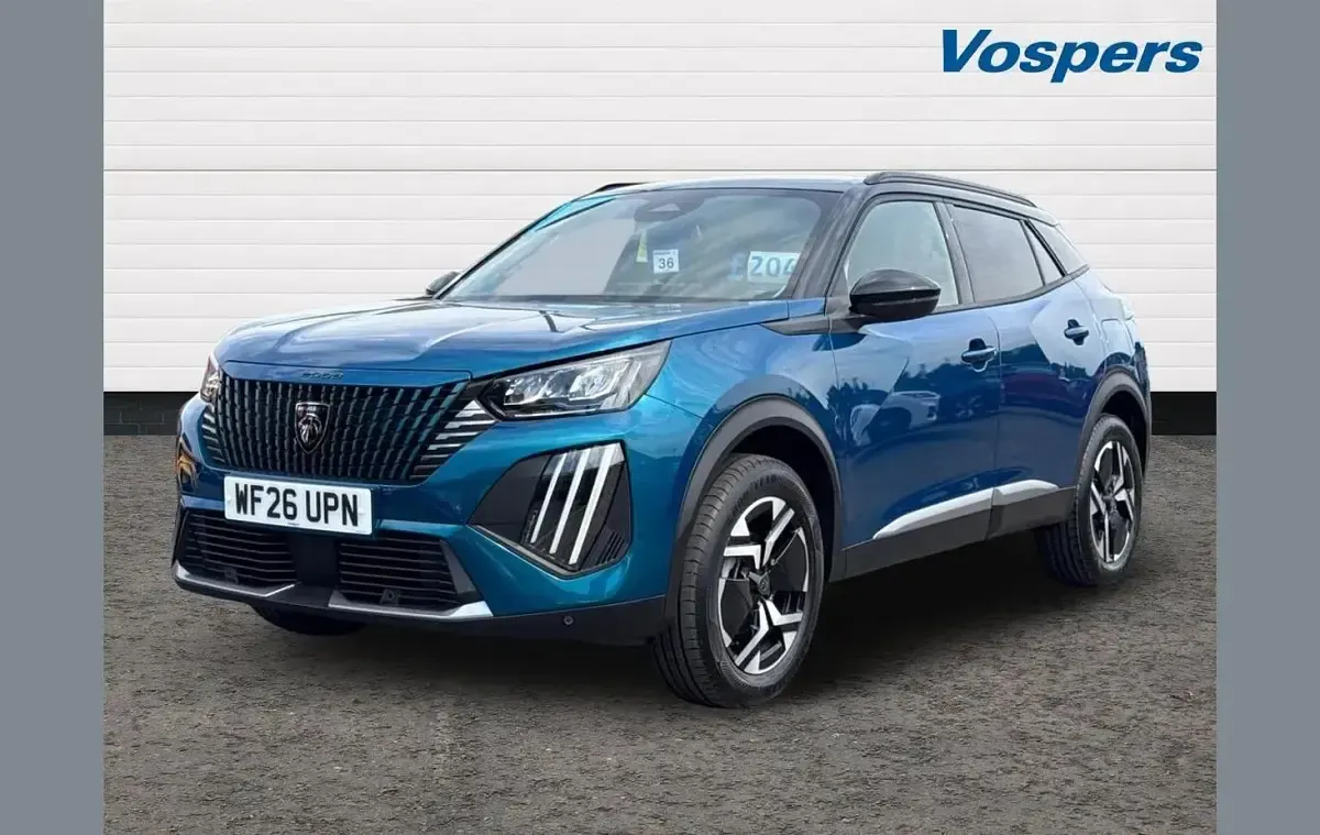New Peugeot 2008 Allure 99 HP (72 kW) 2026 Blue SUV