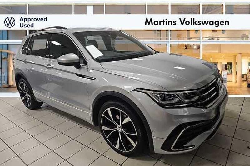 Used VW Tiguan R-line 150 HP (110 kW) 2022 Silver SUV