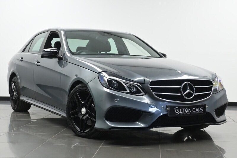 Grey Used 2016 Mercedes E220 AMG Sedan | £12,990 (Fair price) - Image 1/4