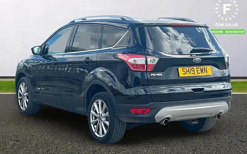 Used Ford Kuga Titanium 150 HP (110 kW) 2019 Black SUV