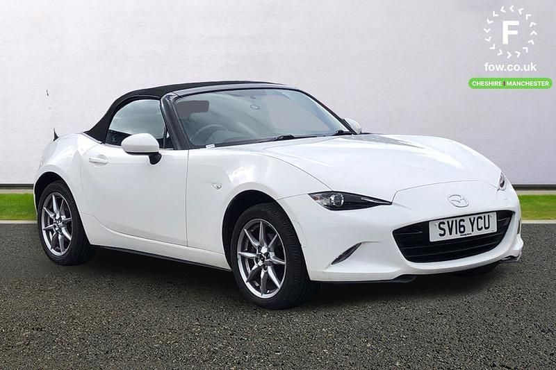 Usado Mazda MX5 131 HP (96 kW) 2016 Branco Cabrios