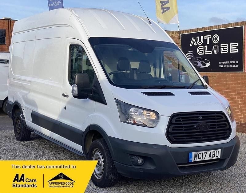 Used Ford Transit 130 HP (95 kW) 2017 White Van