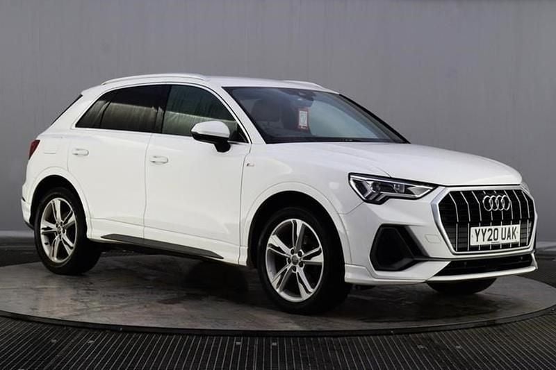 Used Audi Q3 S-Line 150 HP (110 kW) 2020 White SUV