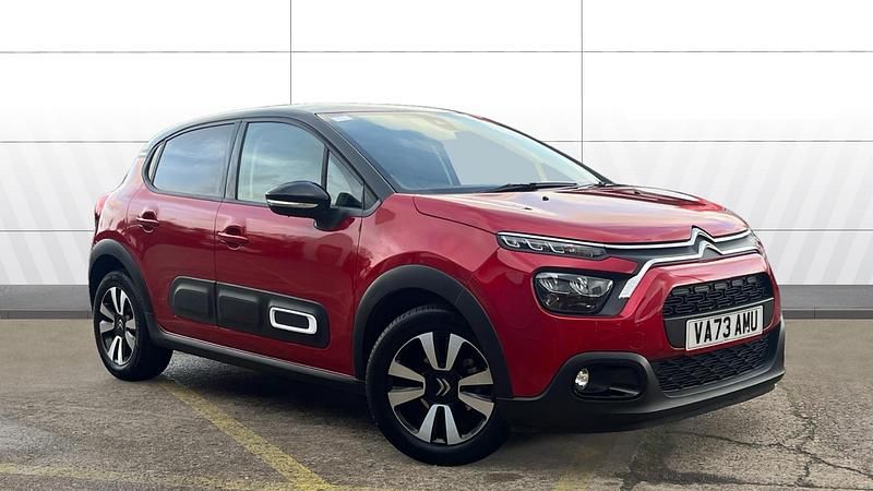 Red Used 2023 Citroën C3 PureTech Hatchback | £13,670 (Fair price) - Image 1/3