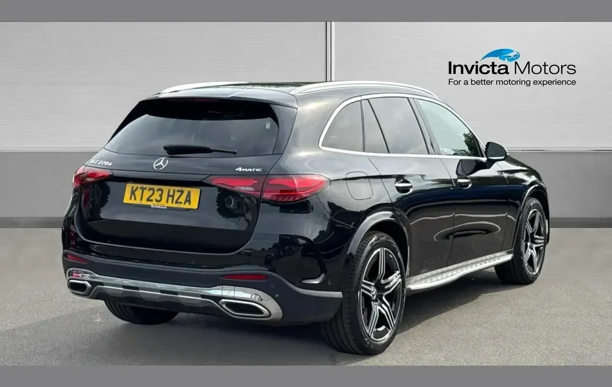 Used Mercedes GLC220 AMG Line Premium 197 HP (144 kW) 2023 Black SUV
