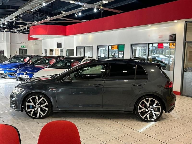 Used VW Golf VII GTI 2018 Blue Hatchback