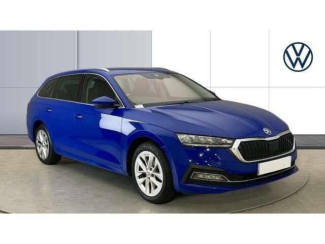 Blue Used 2021 Skoda Octavia SE L Estate | £17,665 (Expensive) - Image 1/4