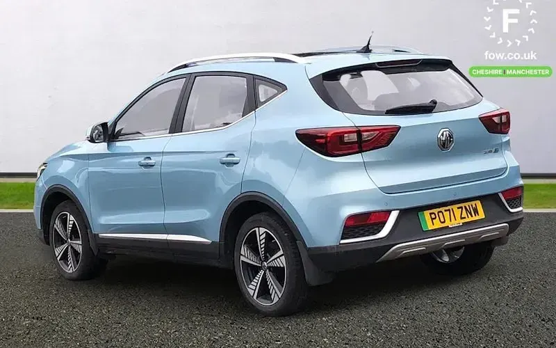 Used MG ZS Exclusive 105 kW (143 HP) 2021 Blue SUV