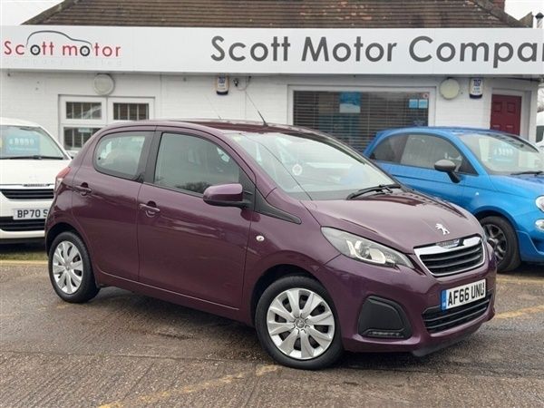 Purple Used 2016 Peugeot 108 Active Hatchback | £6,299 (Fair price) - Image 1/1
