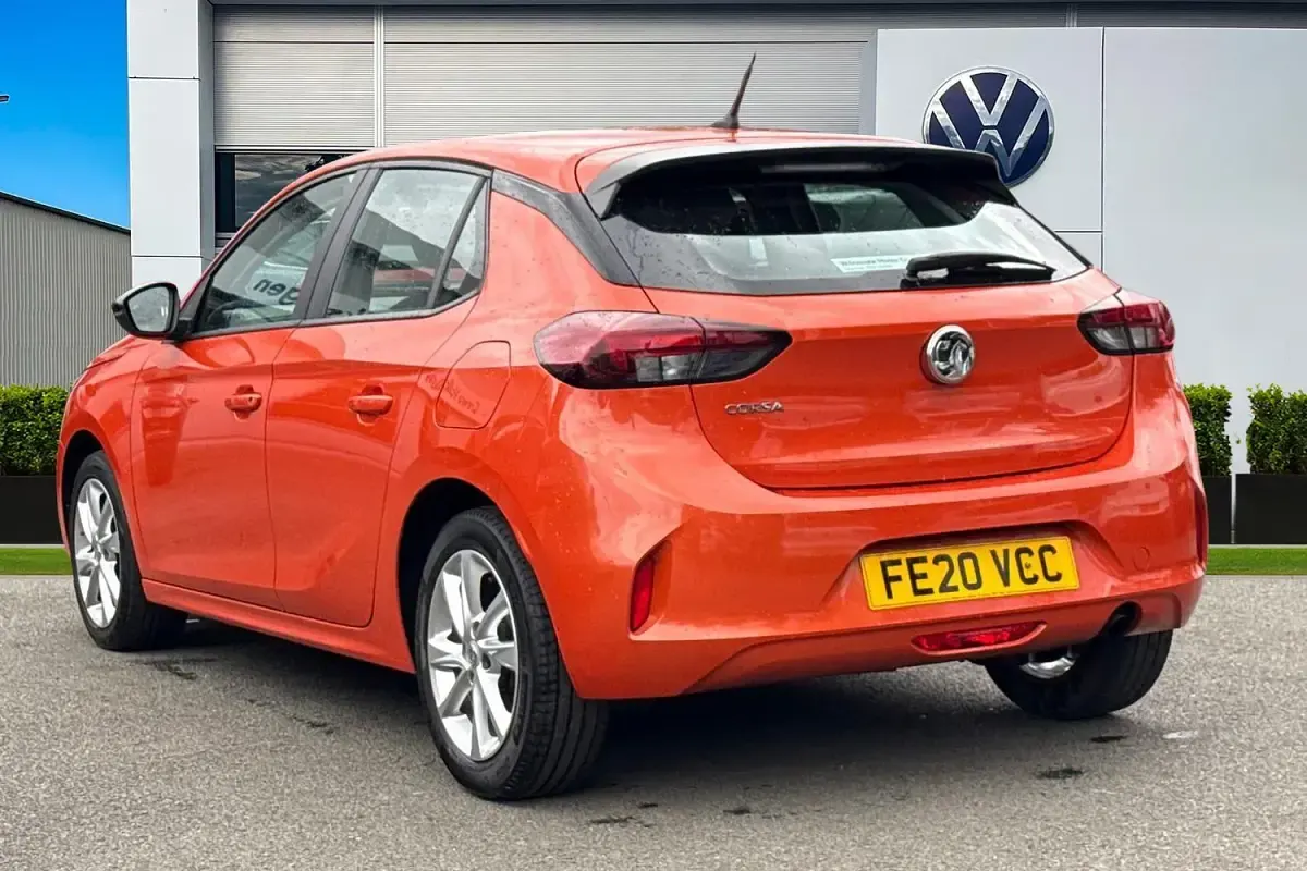 Used Vauxhall Corsa 2020 Orange Hatchback
