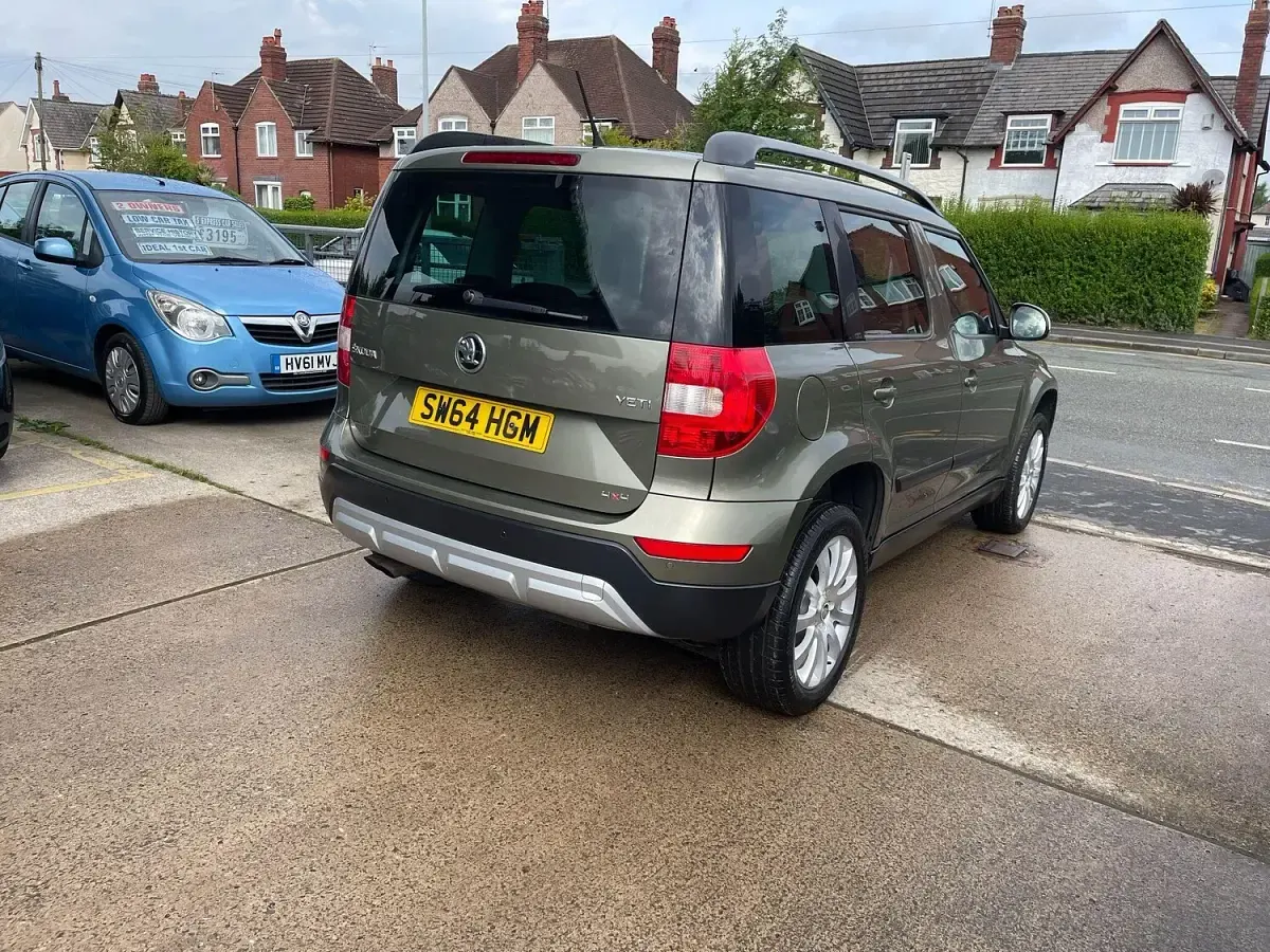 Used Skoda Yeti SE 140 HP (102 kW) 2014 Green SUV