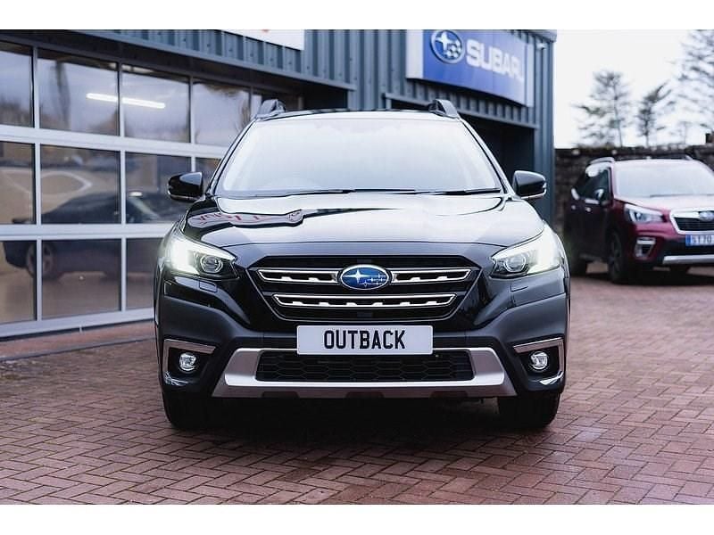New Subaru Outback 2025 Crystal black silica Estate