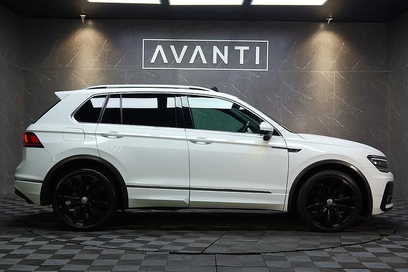 Used VW Tiguan R-line 150 HP (110 kW) 2018 White SUV