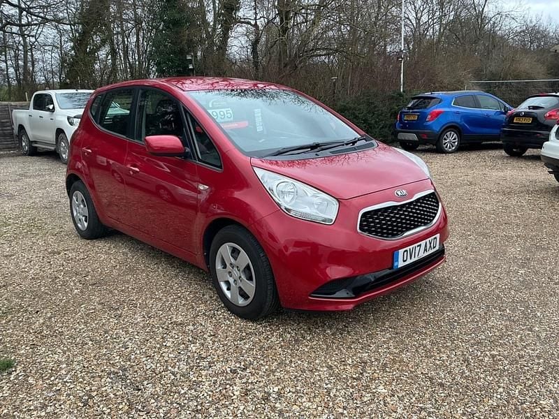 Used Kia Venga 90 HP (66 kW) 2017 Red Hatchback
