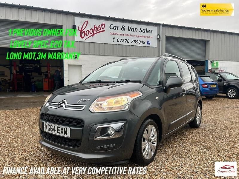 Grey Used 2015 Citroën C3 Picasso Exclusive MPV | £3,995 (Fair price) - Image 1/4